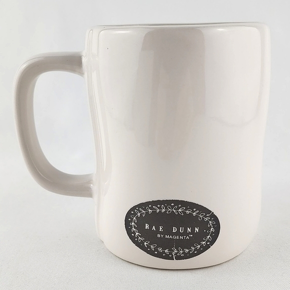 ⭐️2/ $50⭐️ Rae Dunn Artisan Collection White Mug Coffee Pink Letters  MOM TO BE - Picture 4 of 12